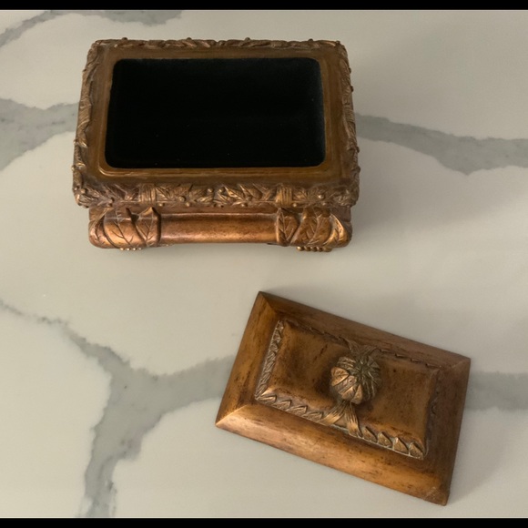 Gold Decorative Box - Picture 2 of 2